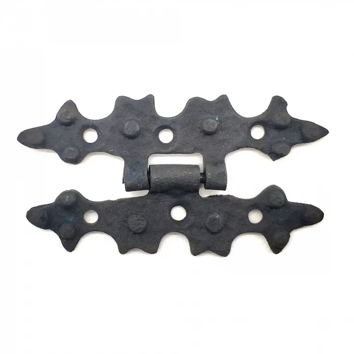 BUĞZ Eco Lounge Antika Tarz Dekoratif Pirinç Yıldız Menteşe - 84x44 mm, Oksit