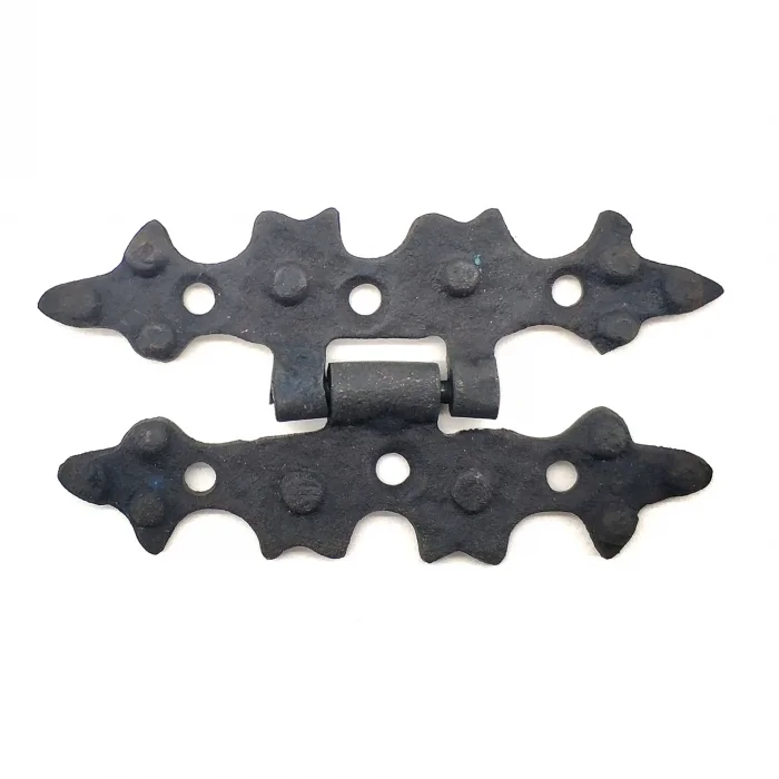 BUĞZ Antika Tarz Dekoratif Pirinç Yıldız Menteşe - 84x44 Mm, Oksit