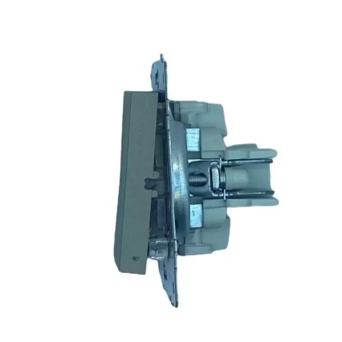  Antrasit Komutatör Anahtar Çerçevesiz Grano - Priz ve Anahtar İçin Uyumlu Çerçeve