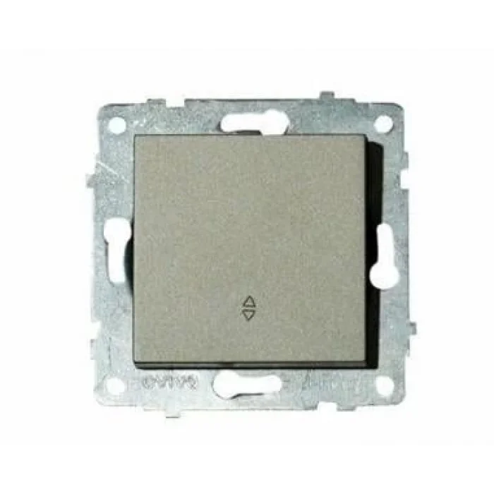  Antrasit Vavien Anahtar Çerçevesiz Grano - Priz ve Anahtar İçin Uyumlu Çerçeve