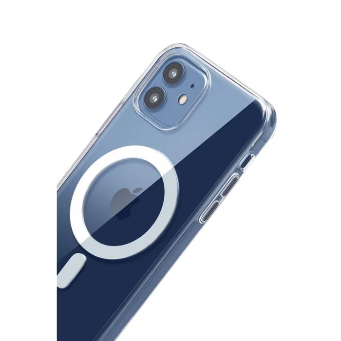 BUĞZ İphone 11 Combo Sert Şeffaf Magsafe Kapak - Şeffaf