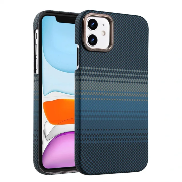 BUĞZ İphone 11 Vega Magsafe Kapak - Mavi