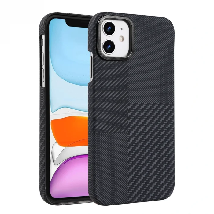 BUĞZ İphone 11 Vega Magsafe Kapak - Siyah