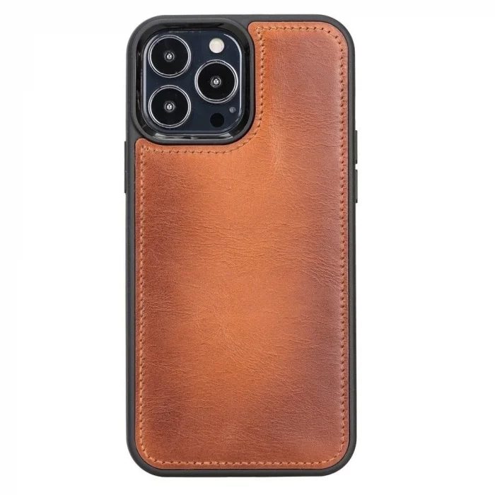  Apple iPhone 13 Pro Max Uyumlu Deri Cüzdanlı Kılıf MWWN RST2EF