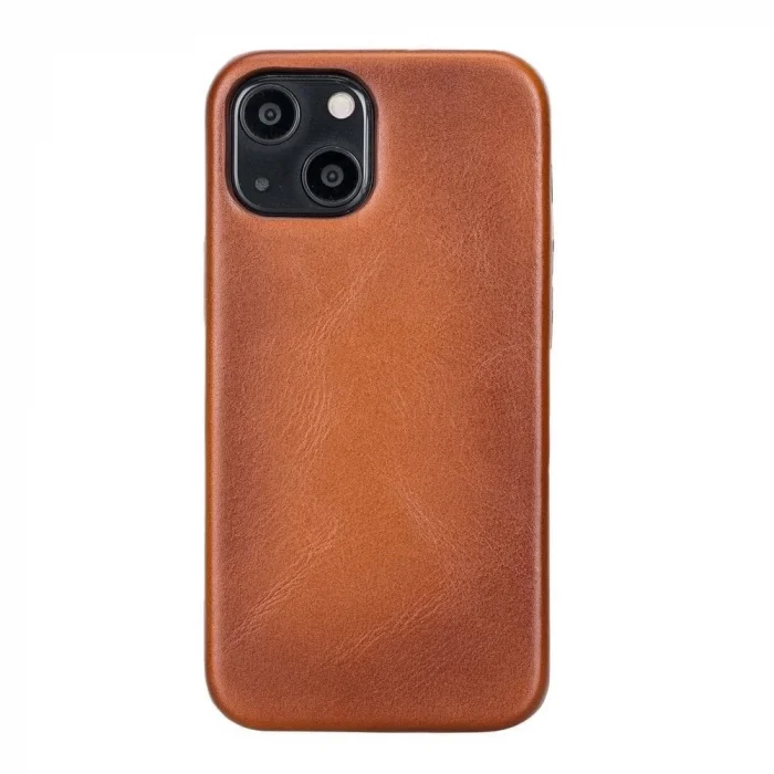  Apple iPhone 13 Uyumlu Deri Arka Kapak ROCK RST2EF Taba