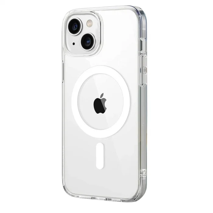 BUĞZ İphone 14 Combo Sert Şeffaf Magsafe Kapak - Şeffaf