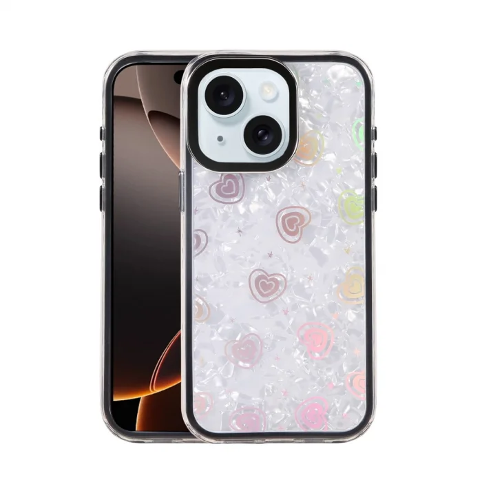 BUĞZ İphone 14 Lumi Desenli Kapak - Siyah