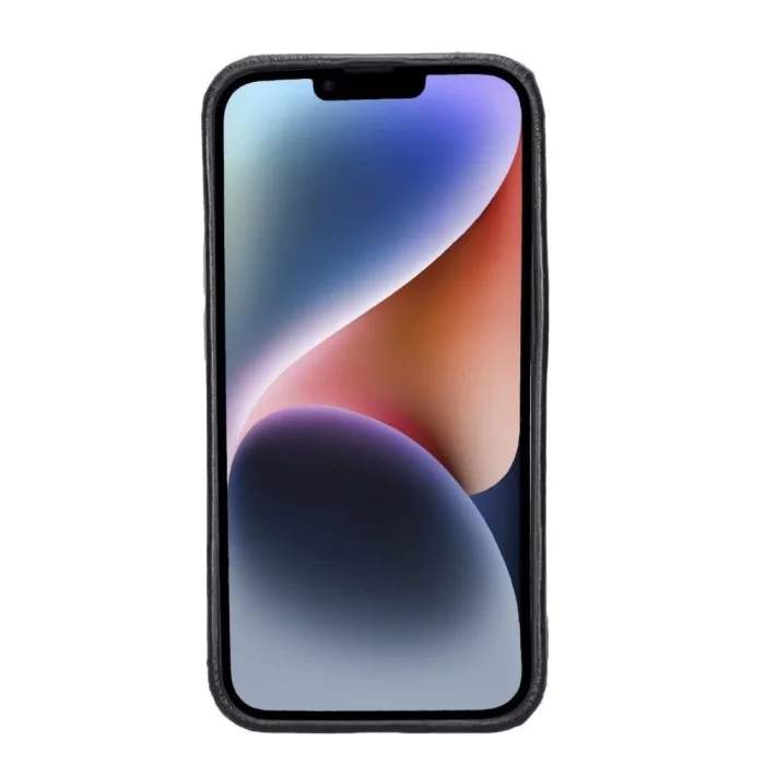  Apple iPhone 14 Uyumlu Deri Arka Kapak ROCK RST1