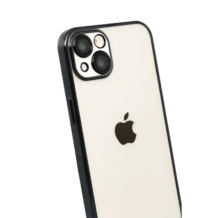 BUĞZ İphone 15 Razer Lensli Silikon - Siyah