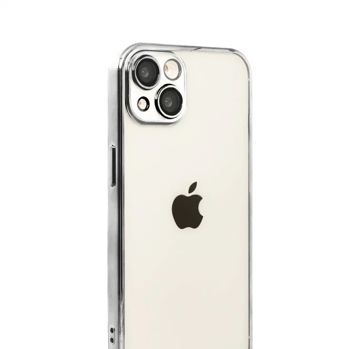 BUĞZ İphone 15 Razer Lensli Silikon - Titan Gri