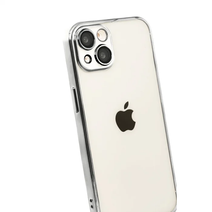 BUĞZ İphone 15 Razer Lensli Silikon - Titan Gri