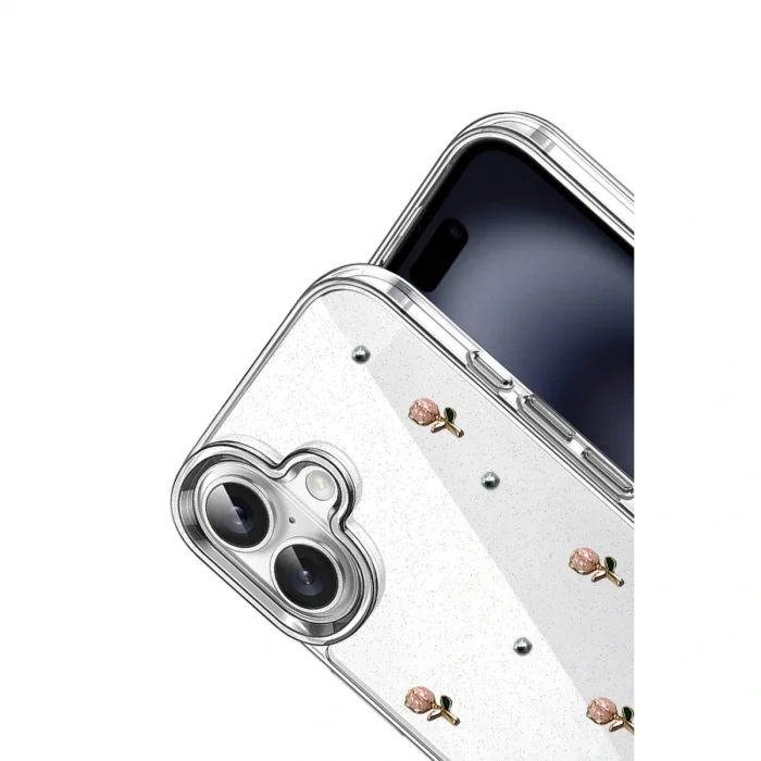 BUĞZ İphone 16 Fiyonk Desenli Kapak - Desen 6