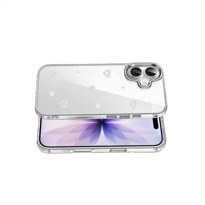 BUĞZ İphone 16 Plus Fiyonk Desenli Kapak - Desen 10