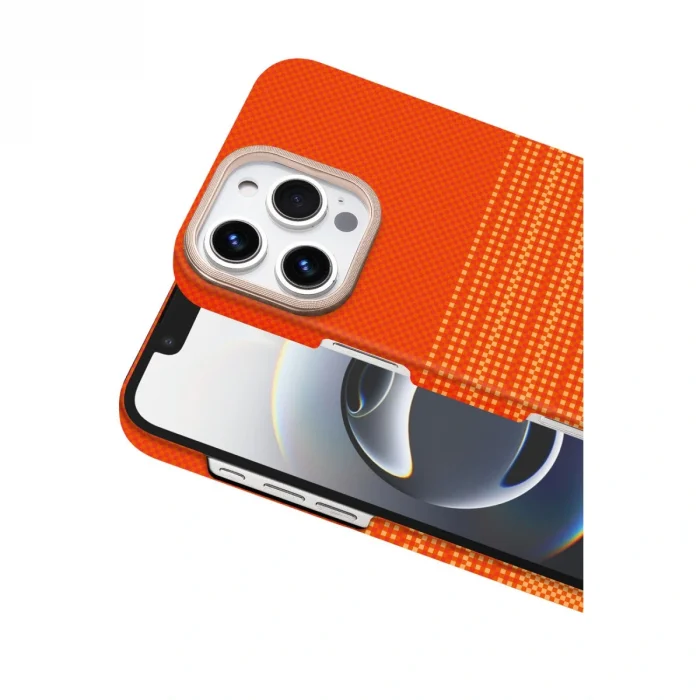 BUĞZ İphone 16 Pro Max Vega Magsafe Kapak - Sarı