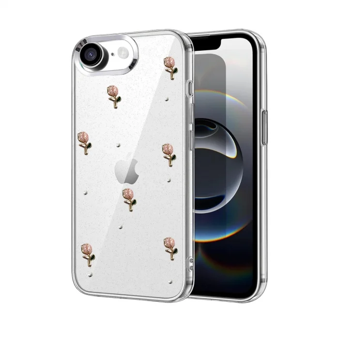 BUĞZ İphone 16e Fiyonk Desenli Kapak - Desen 6