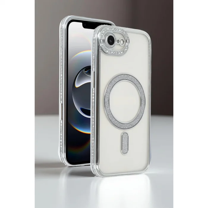 BUĞZ İphone 16e Joke Simli Magneticsafe Kılıf - Mavi