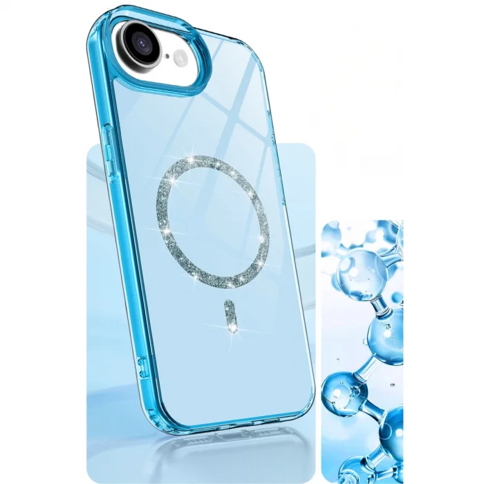 BUĞZ İphone 16e Live Diamond Magsafe Kapak - Pembe