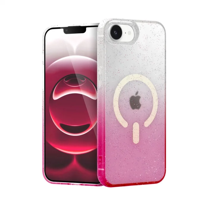 BUĞZ İphone 16e Pummel Shiny Magsafe Kapak - Pembe