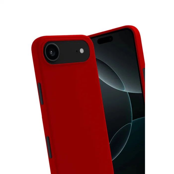 BUĞZ İphone 17 Air First Silikon - Kırmızı