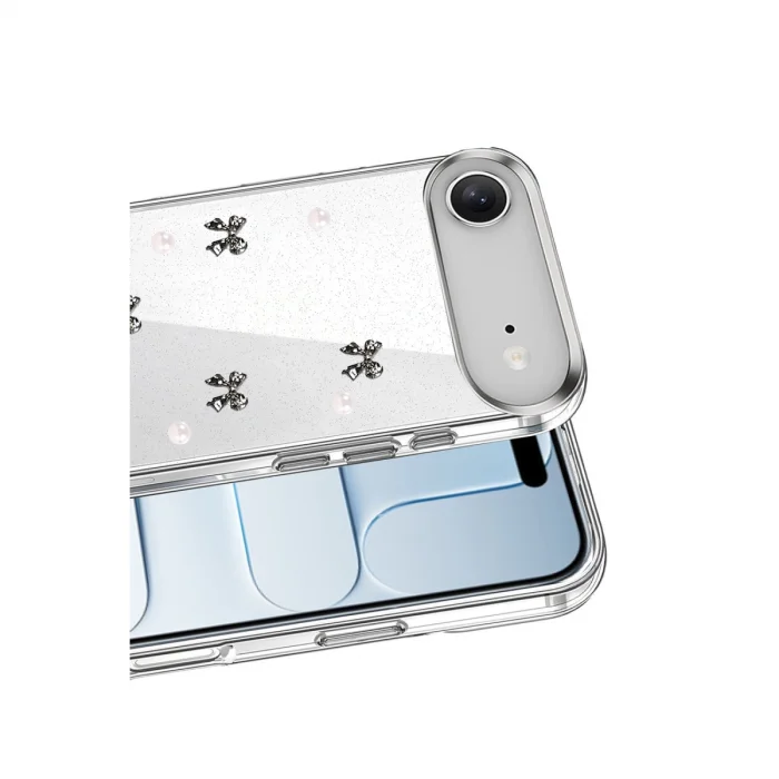 BUĞZ İphone 17 Air Fiyonk Desenli Kapak - Desen 8