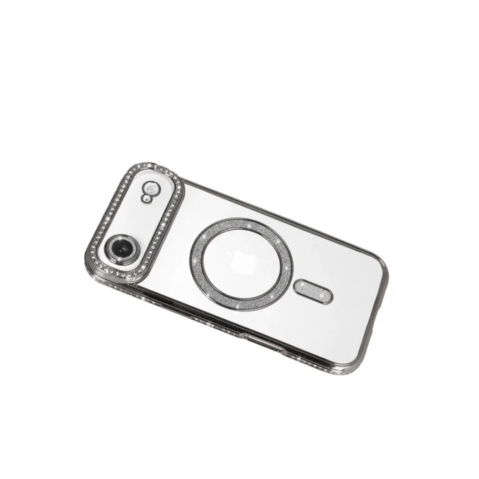 BUĞZ İphone 17 Air Joke Simli Magneticsafe Kılıf - Gümüş
