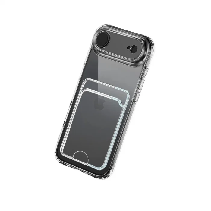 BUĞZ İphone 17 Air Kart Şeffaf Silikon - Şeffaf