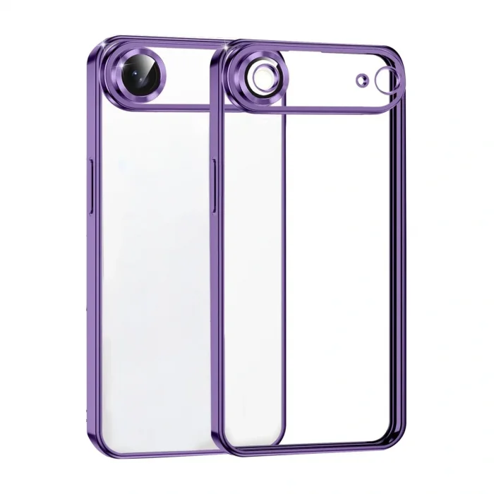 BUĞZ İphone 17 Air Razer Lensli Silikon - Mor