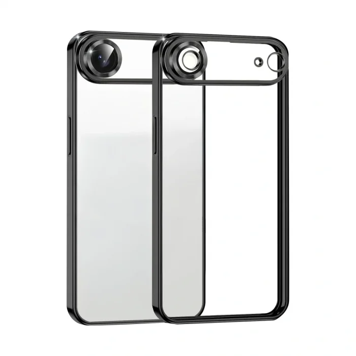 BUĞZ İphone 17 Air Razer Lensli Silikon - Siyah