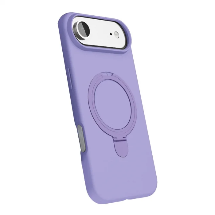 BUĞZ İphone 17 Air Regal Magsafe Standlı Kapak - Lila