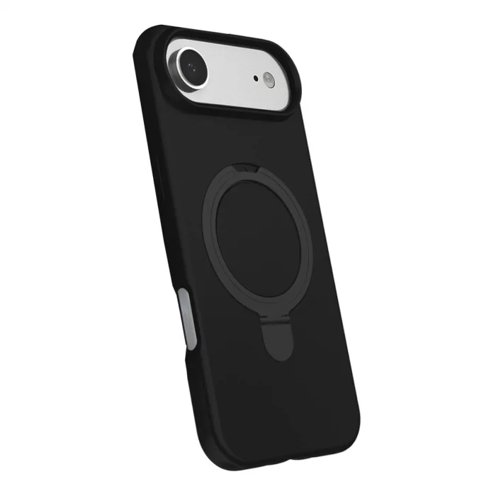 BUĞZ İphone 17 Air Regal Magsafe Standlı Kapak - Siyah
