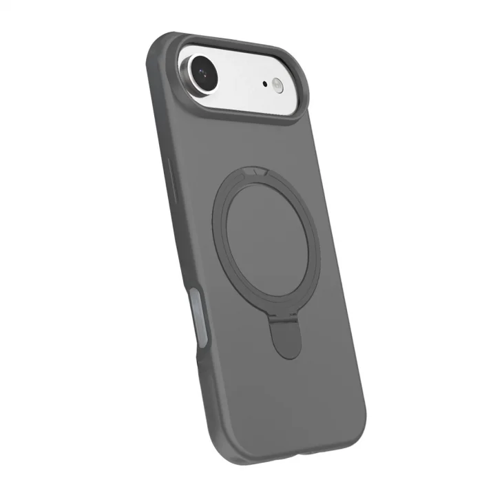 BUĞZ İphone 17 Air Regal Magsafe Standlı Kapak - Titan Gri