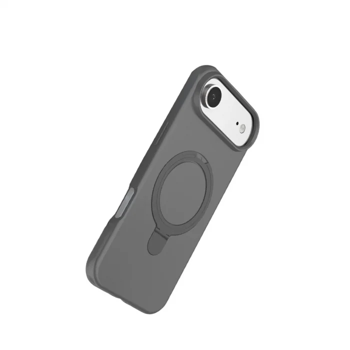 BUĞZ İphone 17 Air Regal Magsafe Standlı Kapak - Titan Gri