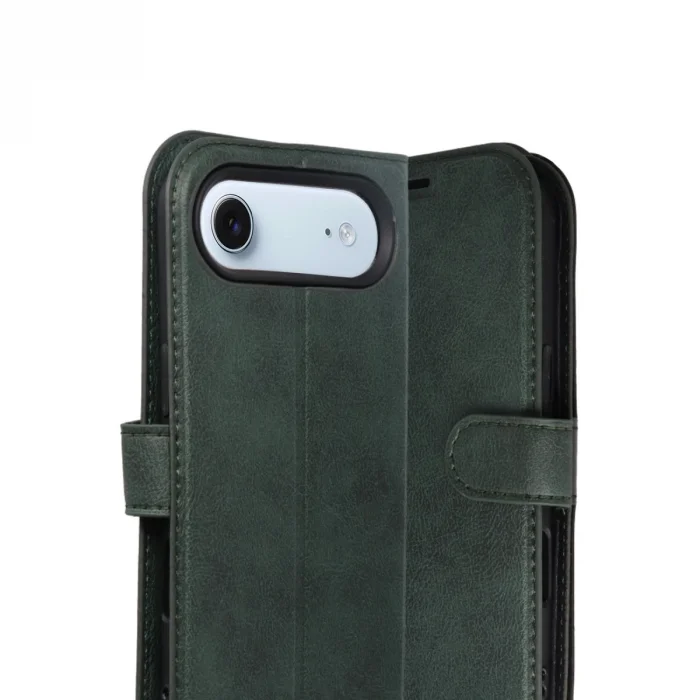 BUĞZ İphone 17 Air Trend S Plus Kapaklı Kılıf - Yeşil