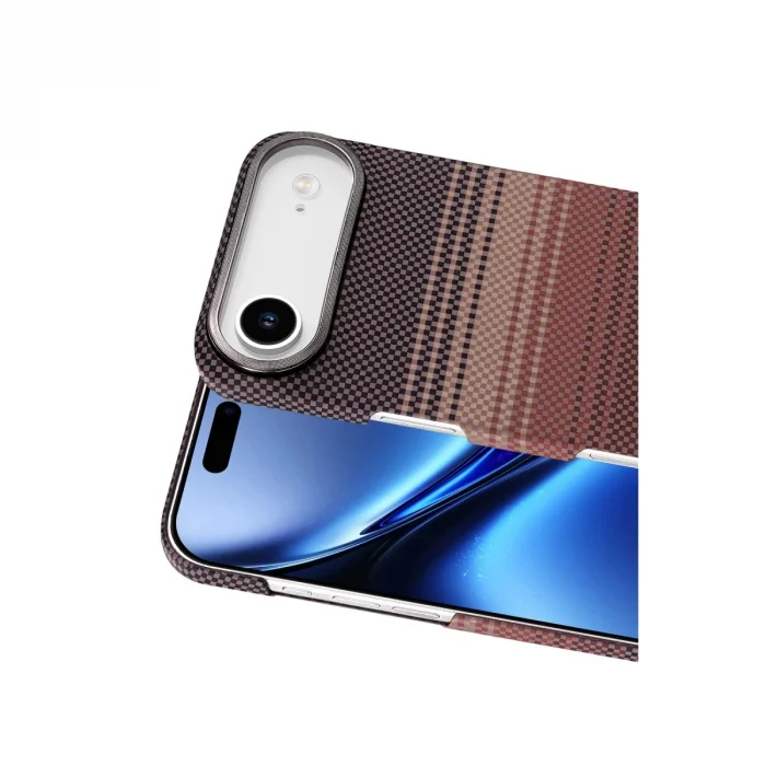 BUĞZ İphone 17 Air Vega Magsafe Kapak - Çöl Titanyum