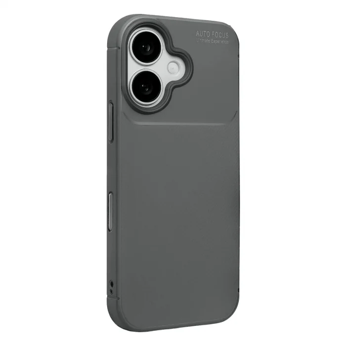 BUĞZ İphone 17 Auto Focus Karbon Kapak - Gri