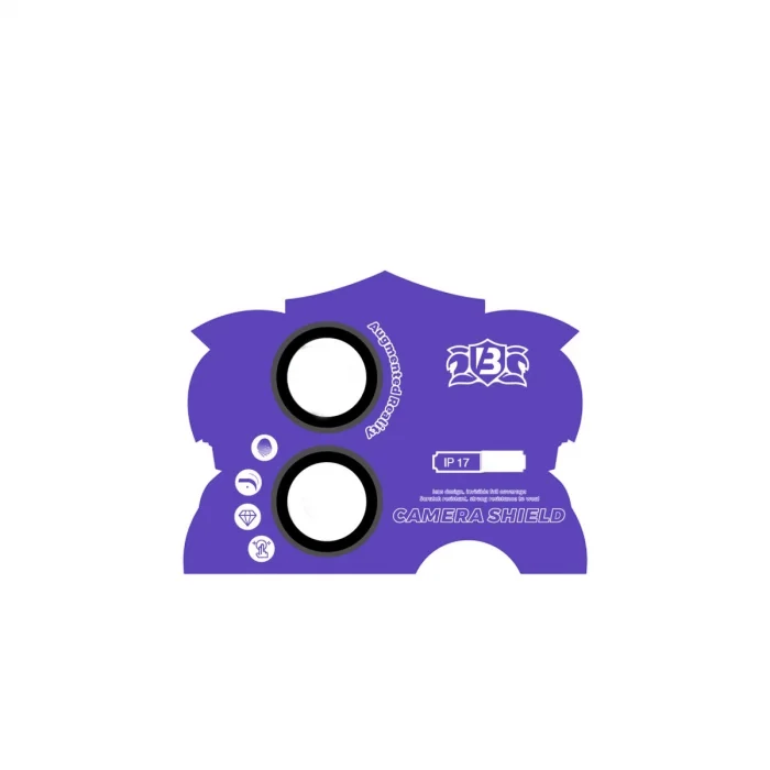 BUĞZ İphone 17 Bilvis Titan Kamera Lens - Siyah