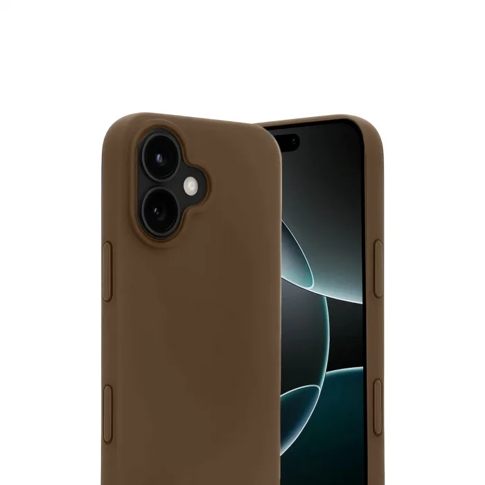 BUĞZ İphone 17 First Silikon - Kahverengi