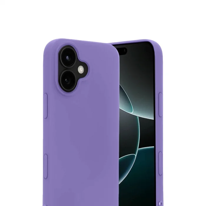 BUĞZ İphone 17 First Silikon - Lila