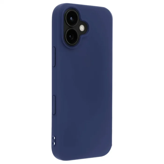 BUĞZ İphone 17 Nano İçi Kadife Silikon - Lacivert