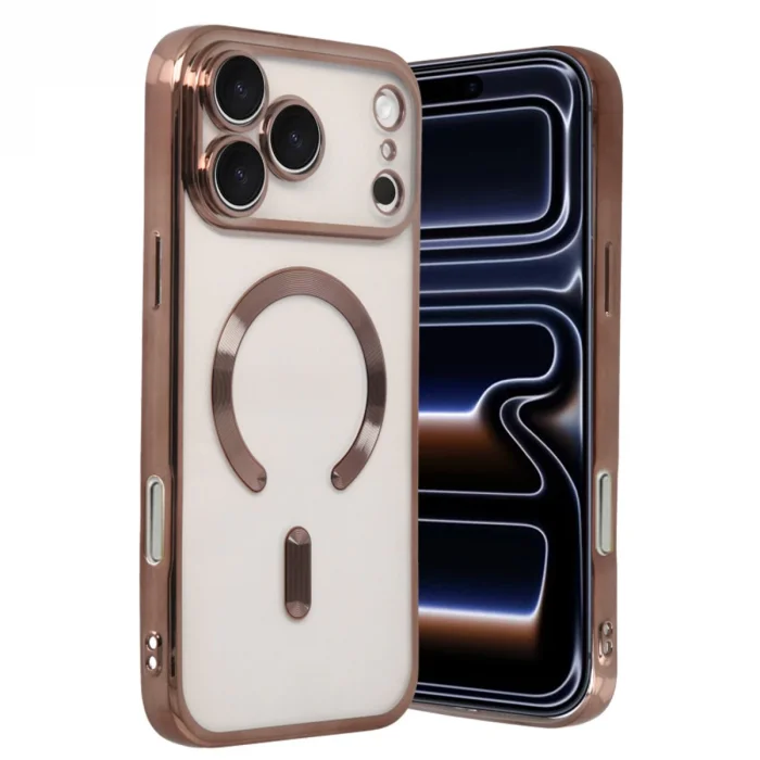 BUĞZ İphone 17 Pro Kross Magneticsafe Kapak - Çöl Titanyum
