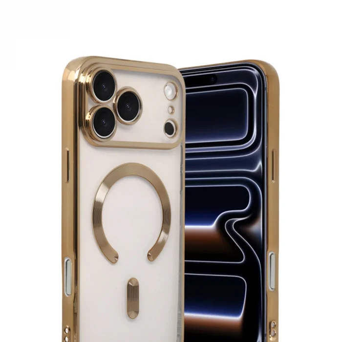 BUĞZ İphone 17 Pro Kross Magneticsafe Kapak - Gold
