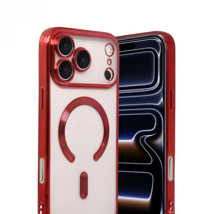 BUĞZ İphone 17 Pro Kross Magneticsafe Kapak - Kırmızı