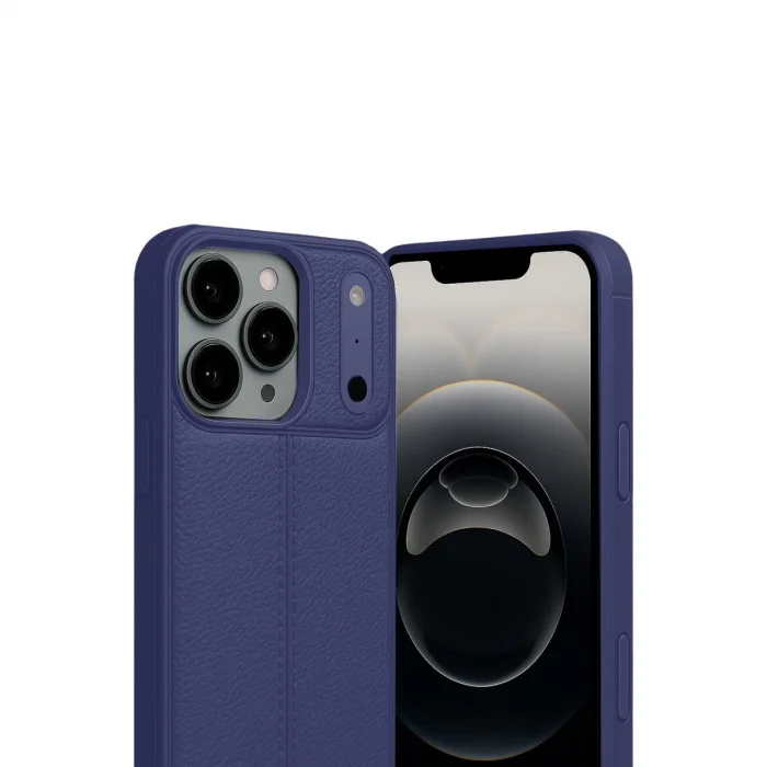 BUĞZ İphone 17 Pro Max Auto Focus Kapak - Lacivert