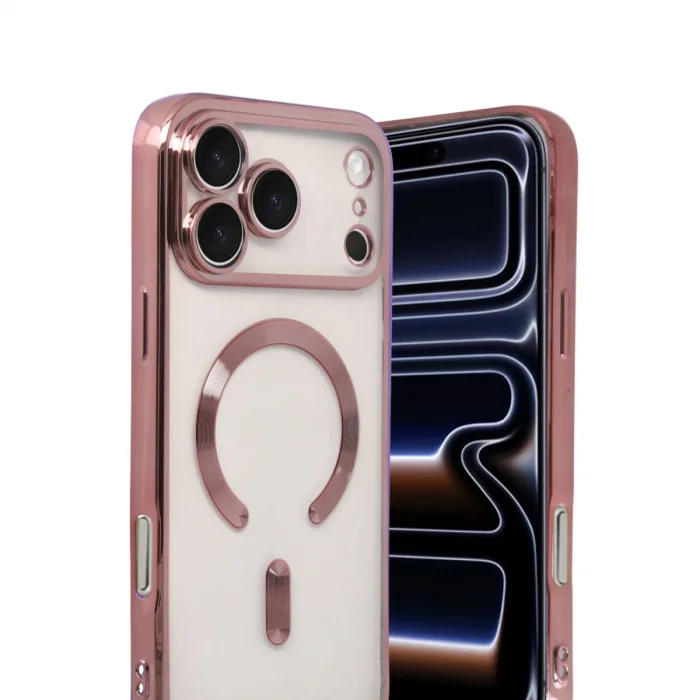 BUĞZ İphone 17 Pro Max Kross Magneticsafe Kapak - Rose