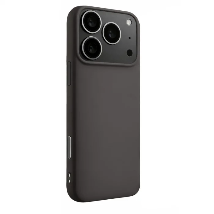 BUĞZ İphone 17 Pro Max Nano İçi Kadife Silikon - Gri