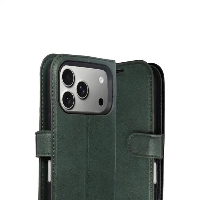 BUĞZ İphone 17 Pro Max Trend S Plus Kapaklı Kılıf - Yeşil