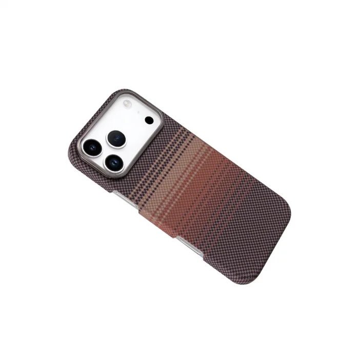 BUĞZ İphone 17 Pro Max Vega Magsafe Kapak - Çöl Titanyum