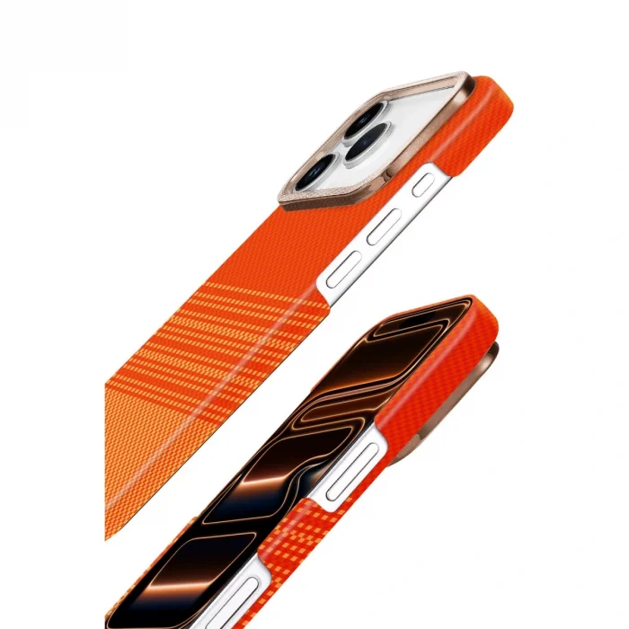 BUĞZ İphone 17 Pro Max Vega Magsafe Kapak - Sarı