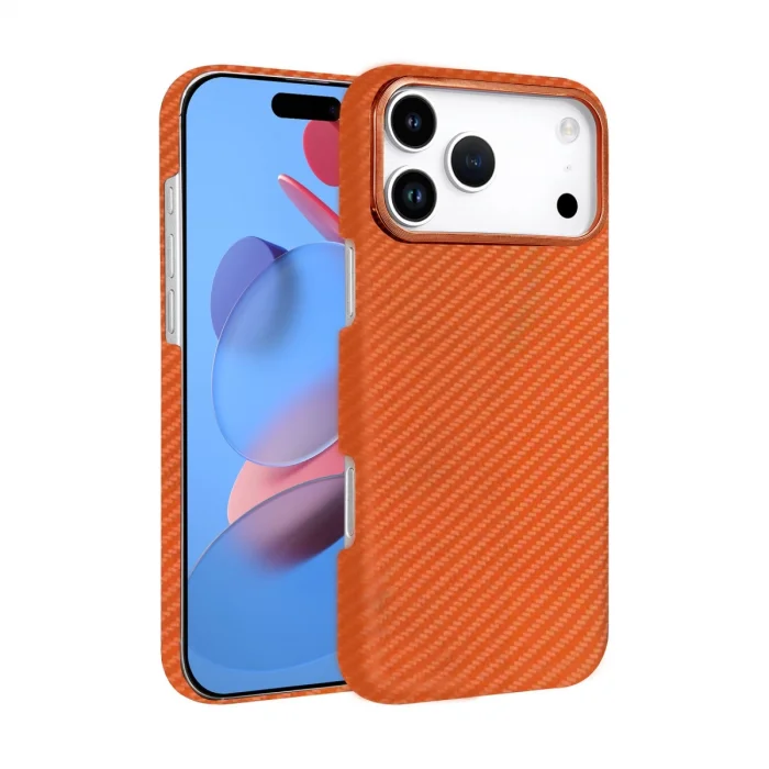 BUĞZ İphone 17 Pro Max Vega Magsafe Kapak - Turuncu