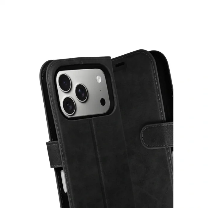 BUĞZ İphone 17 Pro Trend S Plus Kapaklı Kılıf - Siyah